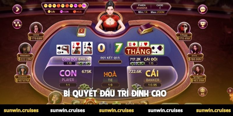Poker Sunwin - Trải nghiệm game bài đẳng cấp, trí tuệ 3 Bí quyết đấu trí đỉnh cao