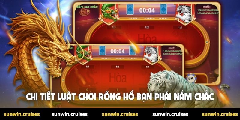 Chi tiết luật chơi Rồng Hổ bạn phải nắm chắc
