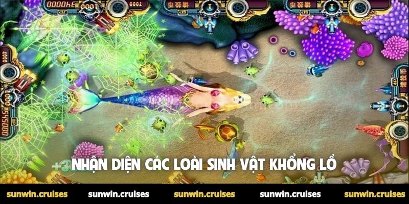 Bí quyết canh Boss bắn cá - Chiến thuật càn quét đại dương 2 Nhận diện các loài sinh vật khổng lồ