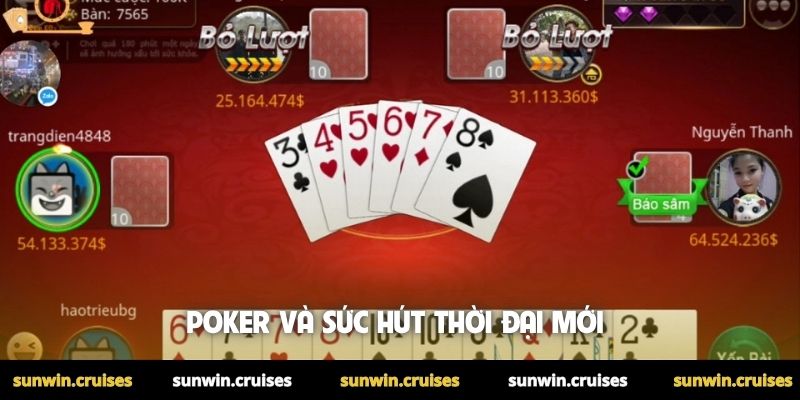 Poker Sunwin - Trải nghiệm game bài đẳng cấp, trí tuệ 1 Poker và sức hút thời đại mới