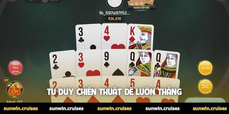 Tư duy chiến thuật để luôn thắng